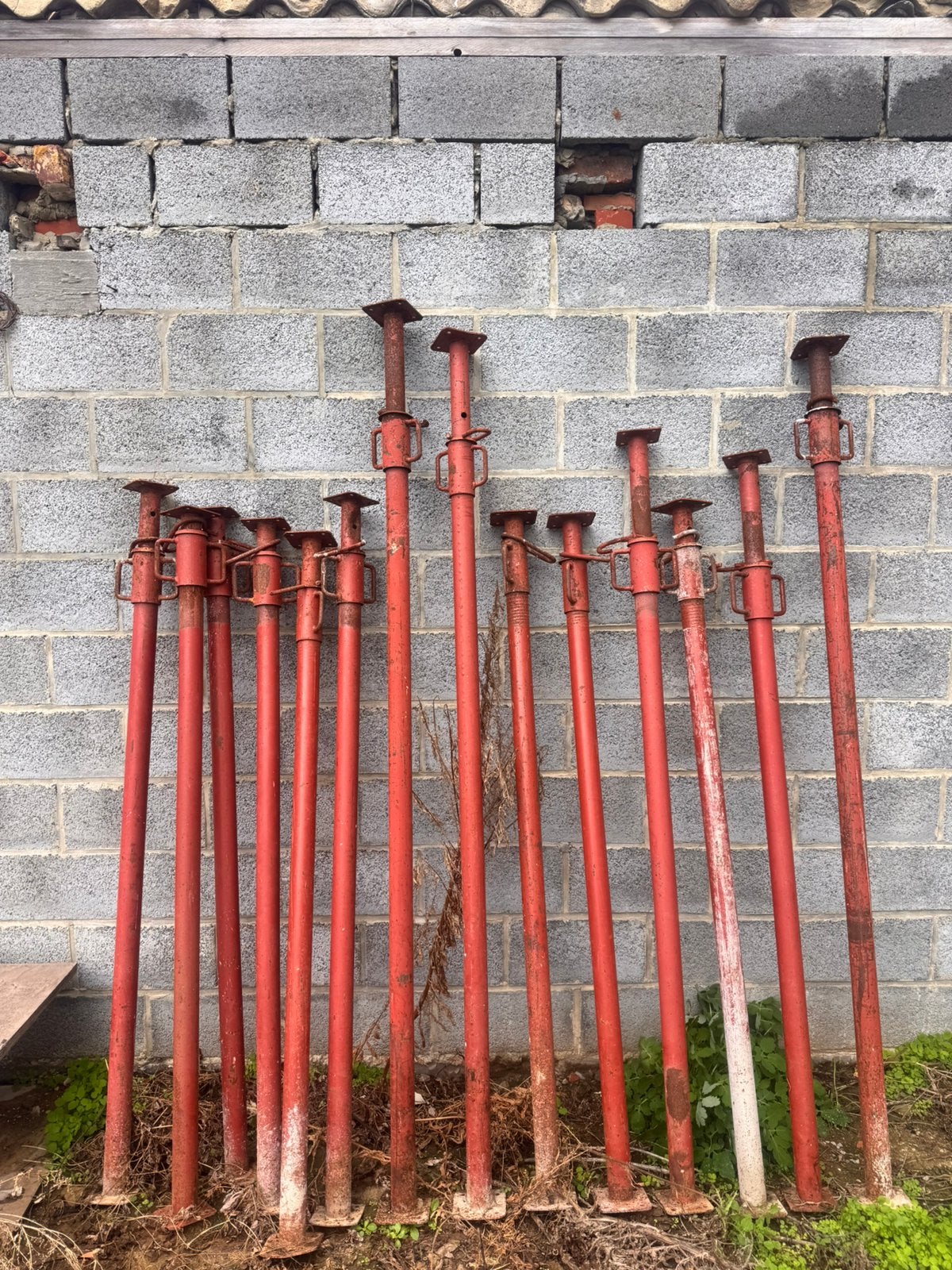 14 schoren te koop, Doe-het-zelf en Bouw, Ophalen, Zo goed als nieuw