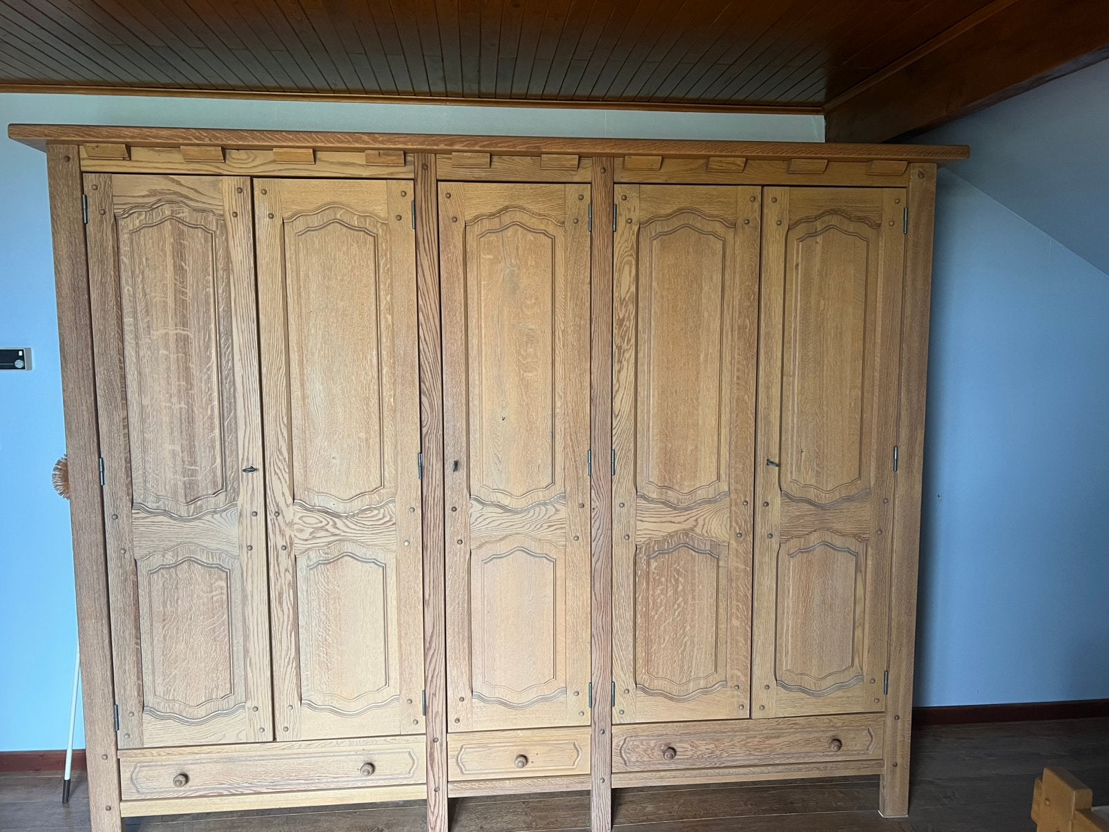 Chambre complète en chêne, Enlèvement, Comme neuf, Deux personnes