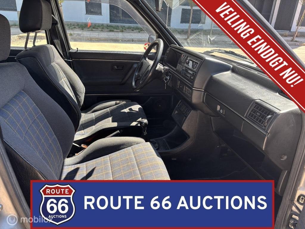 Volkswagen Jetta GTX | 1989 | Route 66 Auctions, Volkswagen, Zwart, Bedrijf, Handgeschakeld