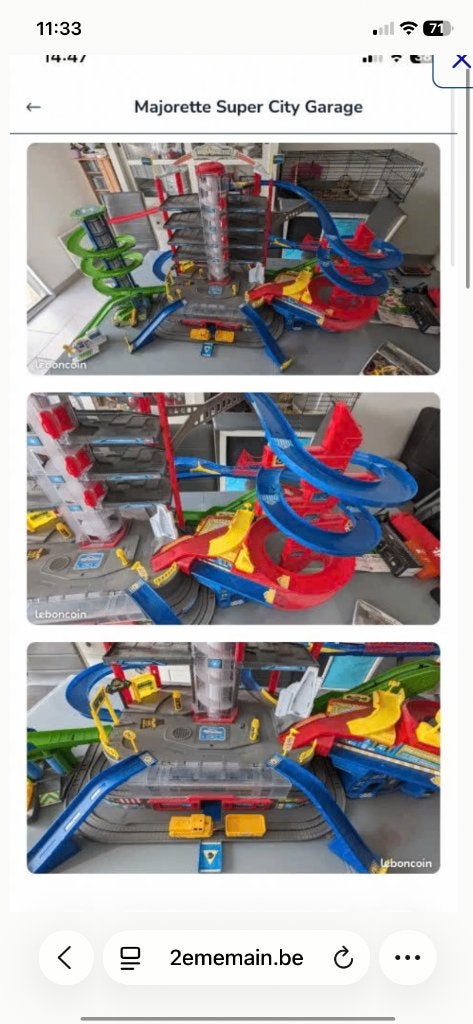 Garage majorette, Enfants & Bébés, Jouets | Circuits, Autres marques, Électrique, Enlèvement, À monter soi-même