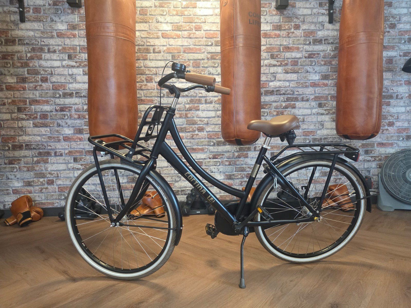 Cortina U4 Mini 26 inch zwart/ goud, Fietsen en Brommers, Ophalen