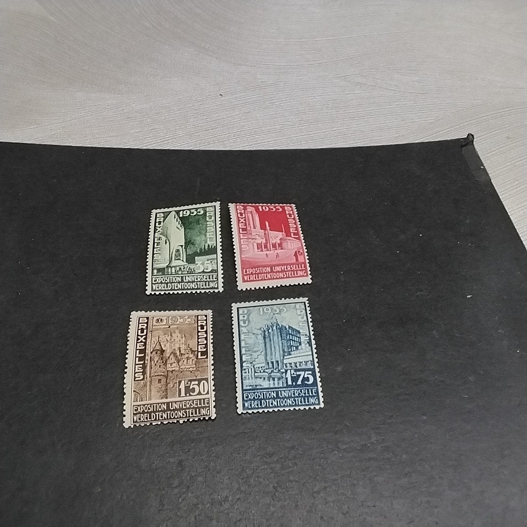 BELGIQUE 386/389 État neuf avec cote 70,00€, Enlèvement ou Envoi, Neuf
