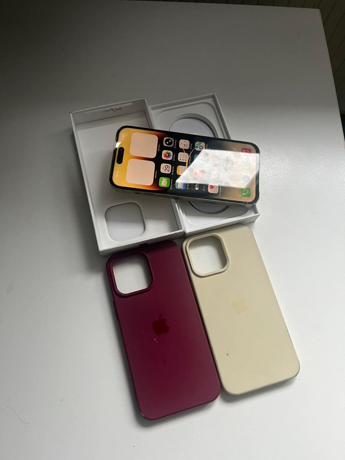 Apple Iphone 14 Pro Max 128Gb, Télécoms, Téléphonie mobile | Apple iPhone, 128 GB, Enlèvement ou Envoi, Or, Comme neuf