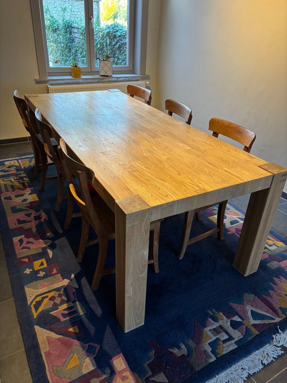 Tafel 2m40x 1m, Ophalen, Zo goed als nieuw