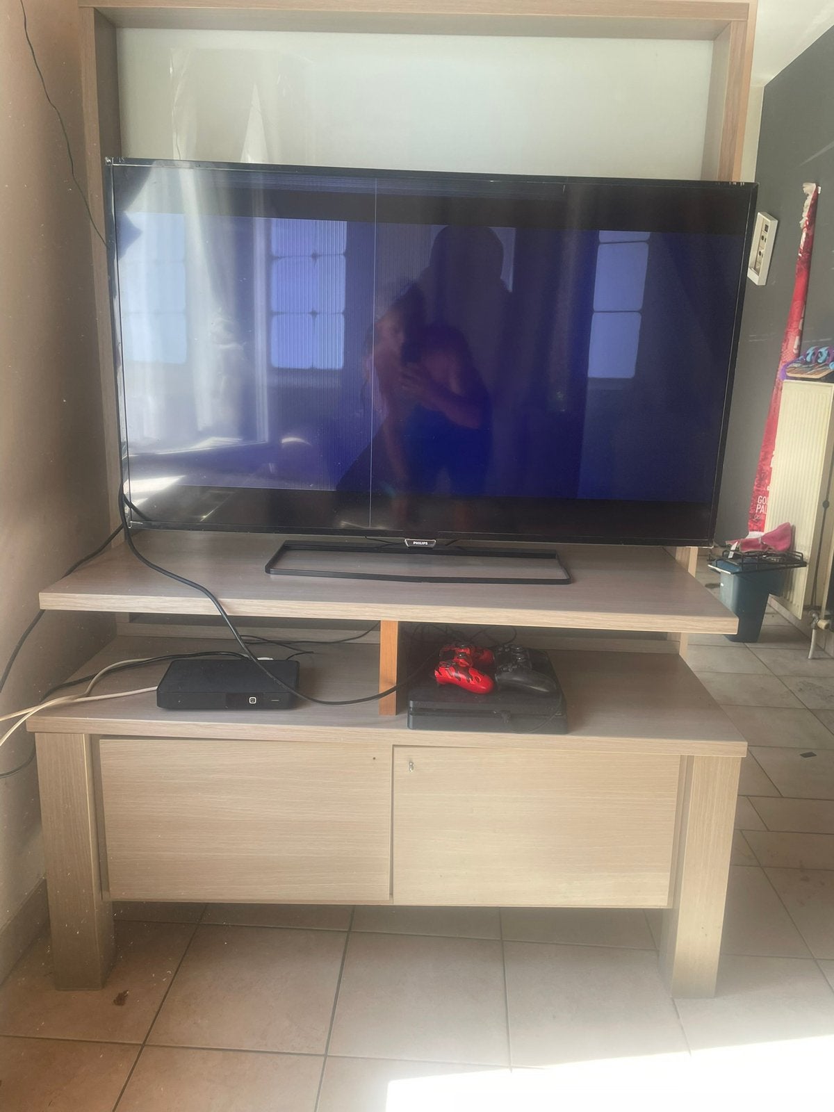 Tv kast plus dressoir  kast, Ophalen, Gebruikt