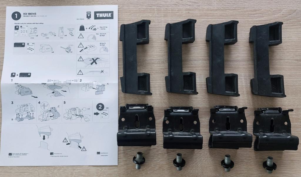 Thule Kit 186145, Auto diversen, Dakdragers, Ophalen of Verzenden, Gebruikt