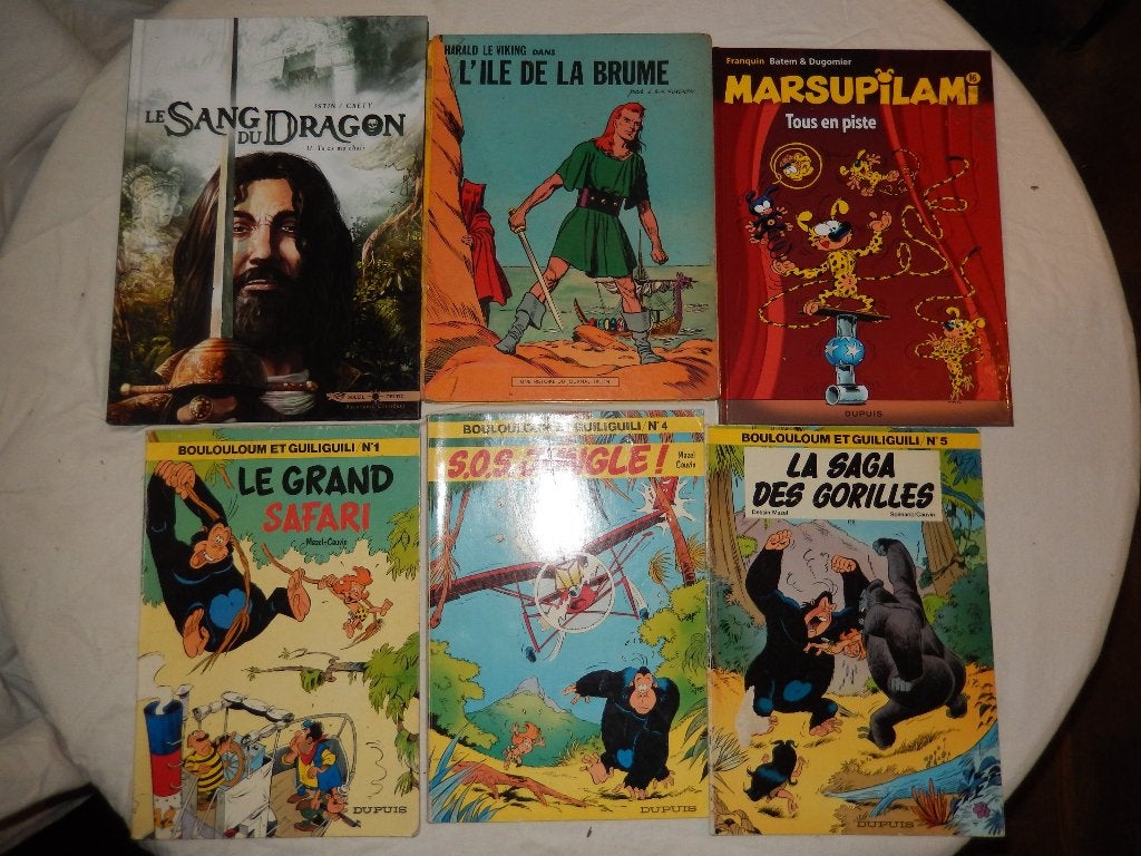 BD - Bandes dessinées en lot ou pièce, Ophalen of Verzenden, Gelezen
