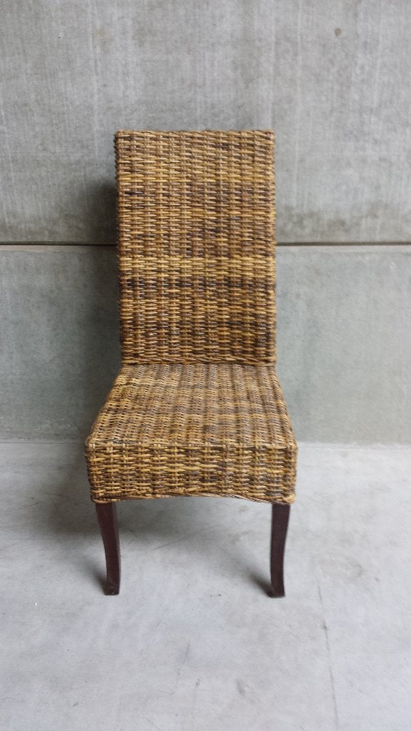 set van 2 rieten stoelen, Huis en Inrichting, Ophalen, Nieuw, Riet of Rotan, Twee