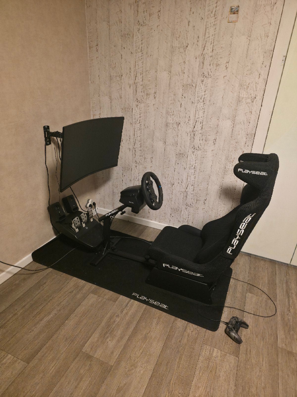 sim race setup ps en pc, Games en Spelcomputers, Logitech, Ophalen, PC