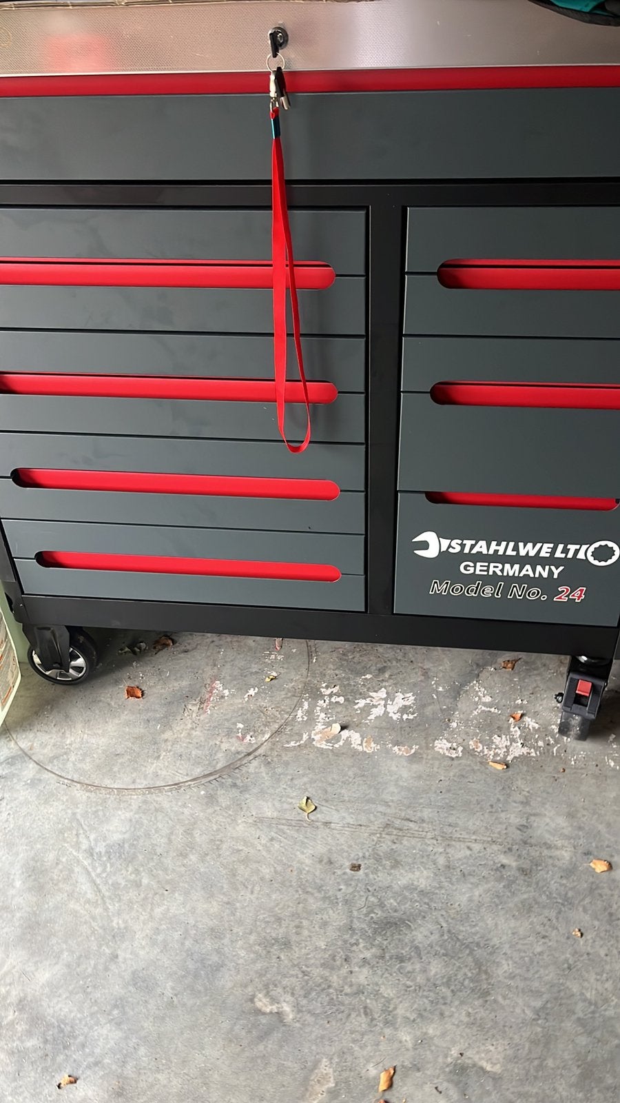 Gereedschap bak op wielen nieuw, Doe-het-zelf en Bouw, Ophalen, Zo goed als nieuw
