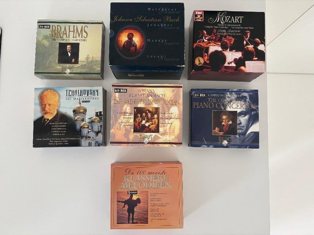 cdboxen klassieke muziek, CD & DVD, CD | Classique, Enlèvement, Comme neuf, Coffret