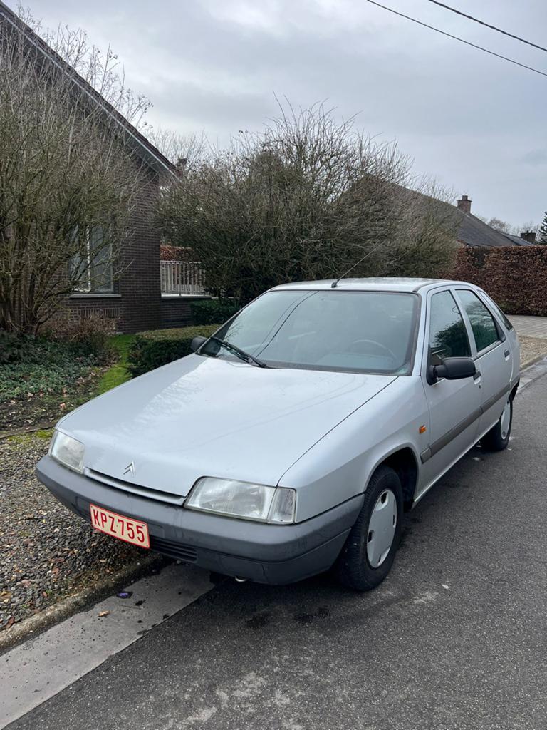 Citroën ZX Avantage   46.000 km!, Autos, Citroën, Particulier, ZX, Essence, Berline, 5 portes, Boîte manuelle, Argent ou Gris