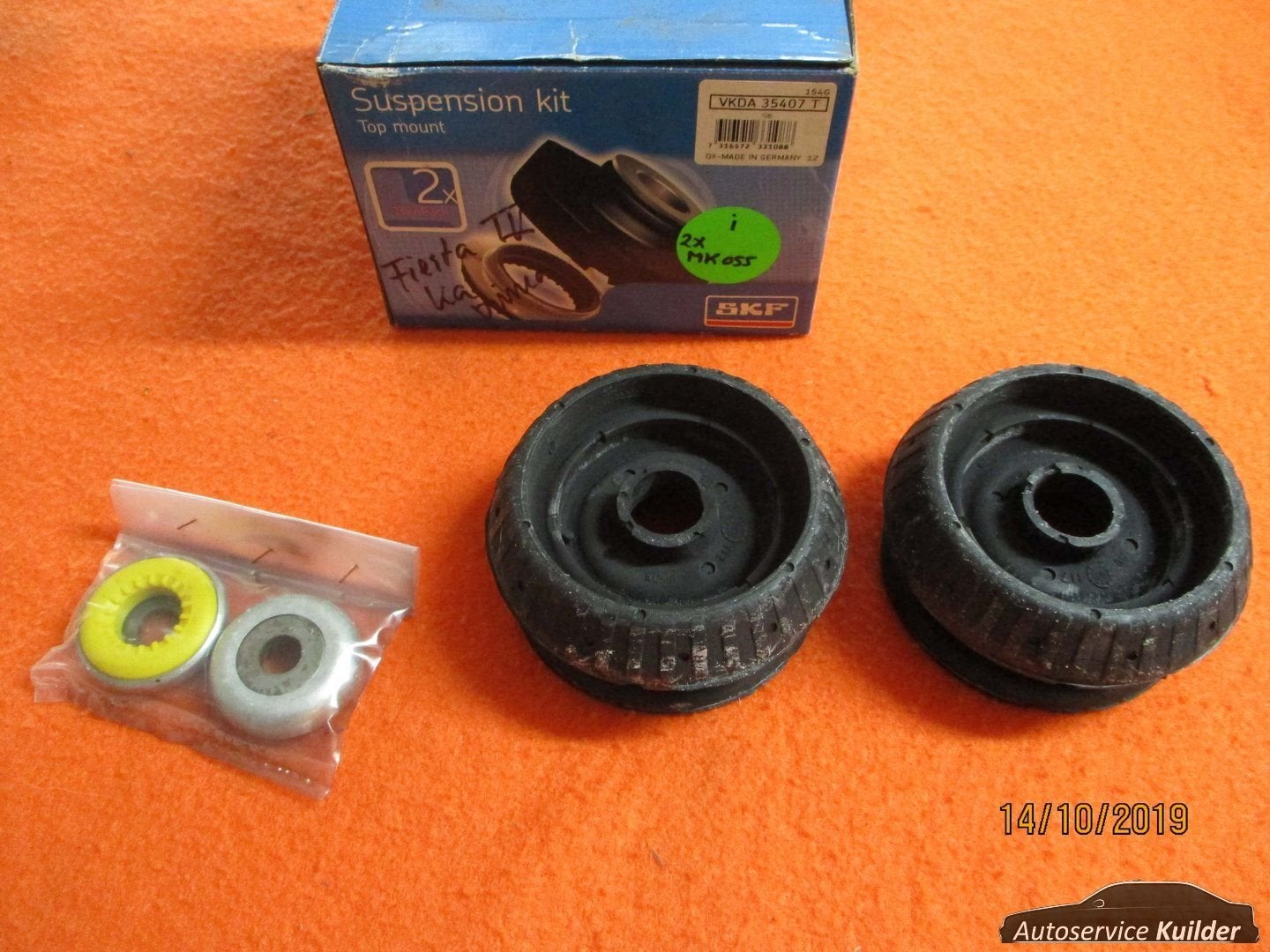 Veerpootlager L+R Ford Fiesta KA Puma Mazda 121 MONROE, Neuf, Ford, -, -