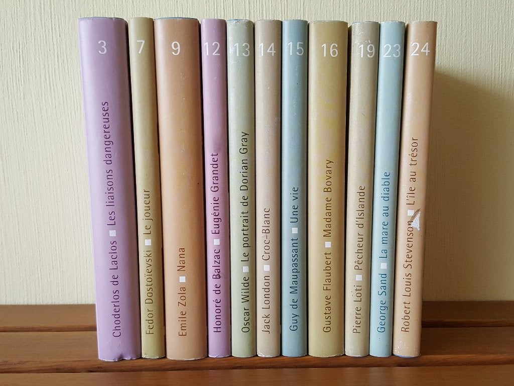 Lot 11 livres reliés La Bibliothèque du Soir (2003), Enlèvement ou Envoi, Français, Utilisé, Diverse auteurs