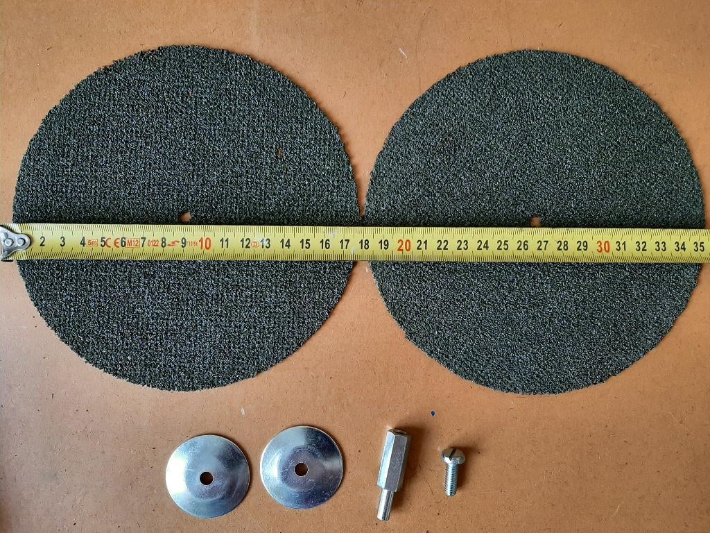 disques pour poncer, couper , aiguiser, Enlèvement ou Envoi, Comme neuf, Moins de 600 watts, Ponceuse circulaire