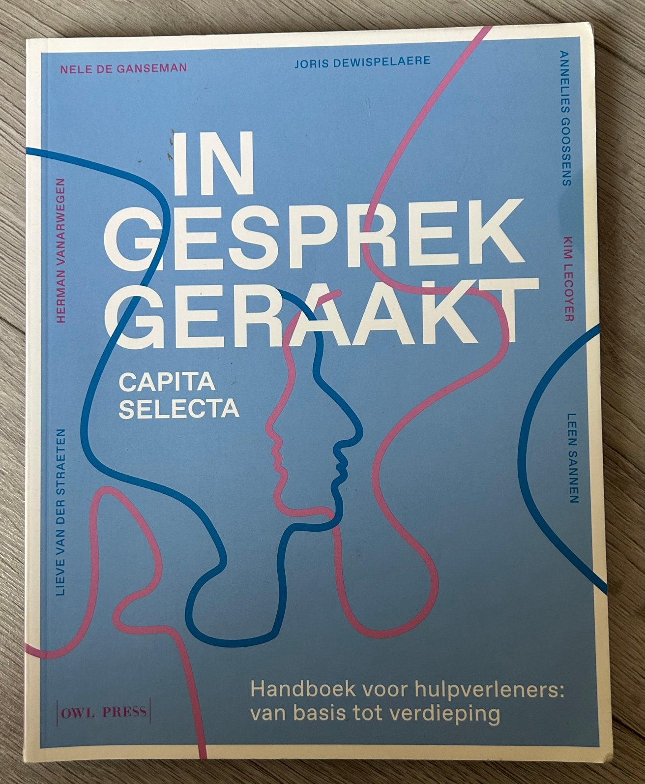 Nele De Ganseman - Capita selecta In gesprek geraakt, Enlèvement ou Envoi, Enseignement supérieur, Nele De Ganseman
