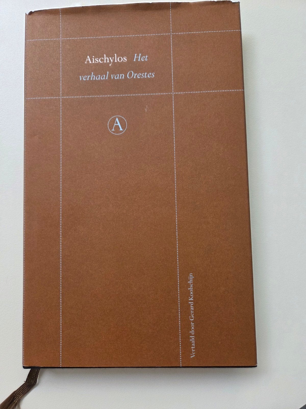 Aischylos - Het verhaal van Orestes, Livres, Poèmes & Poésie, Enlèvement, Aischylos