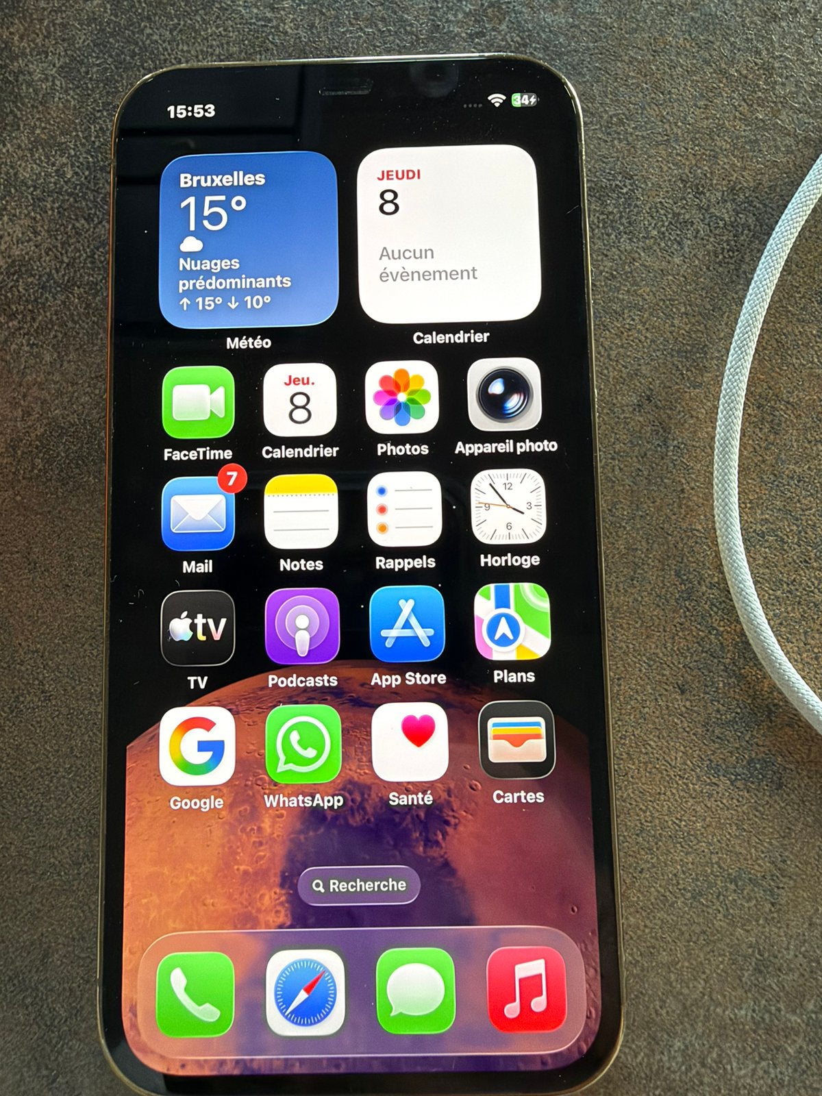 Iphone 12 pro, Télécoms, Enlèvement, Comme neuf, 100 %, IPhone 12 Pro