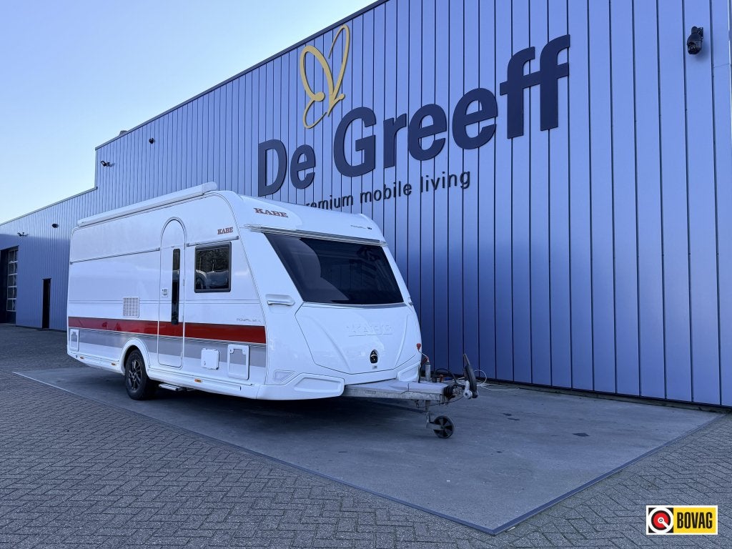Kabe Royal 520 XL, Caravans en Kamperen, Caravans, Rondzit, Bedrijf, Kabe, 6 tot 7 meter