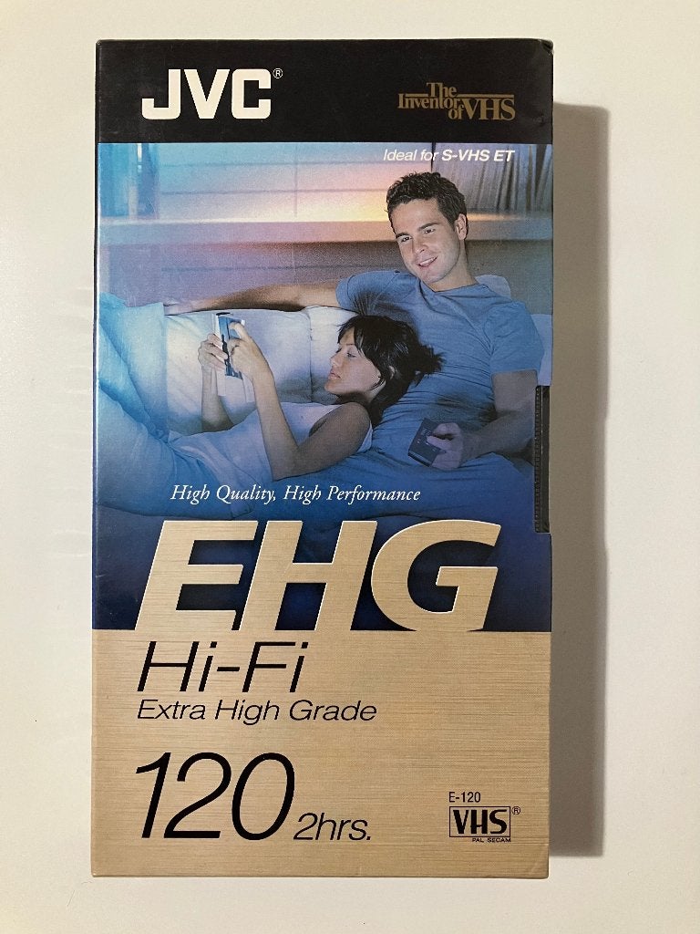 JVC E120 EHG VHS  videoband nieuw verzegeld, Audio, Tv en Foto, Ophalen, Nieuw, Videoband
