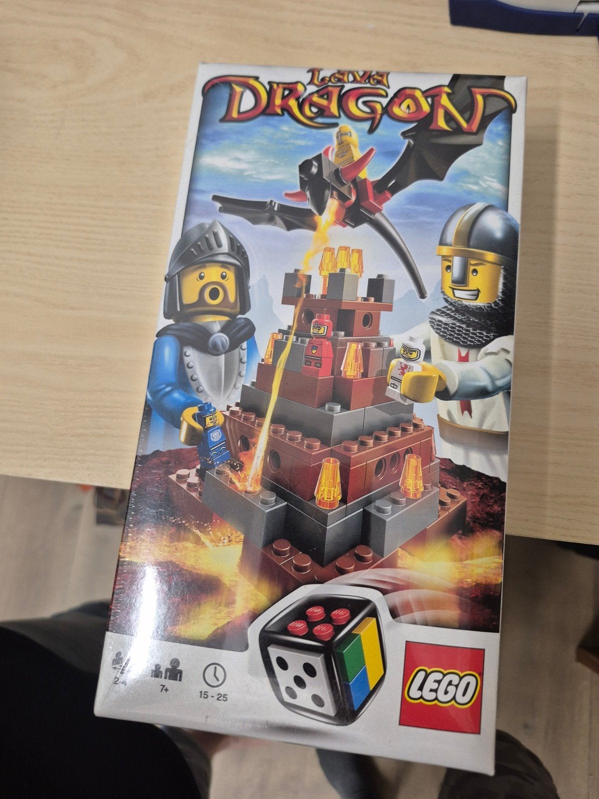Gezelschapsspel lego, Ophalen