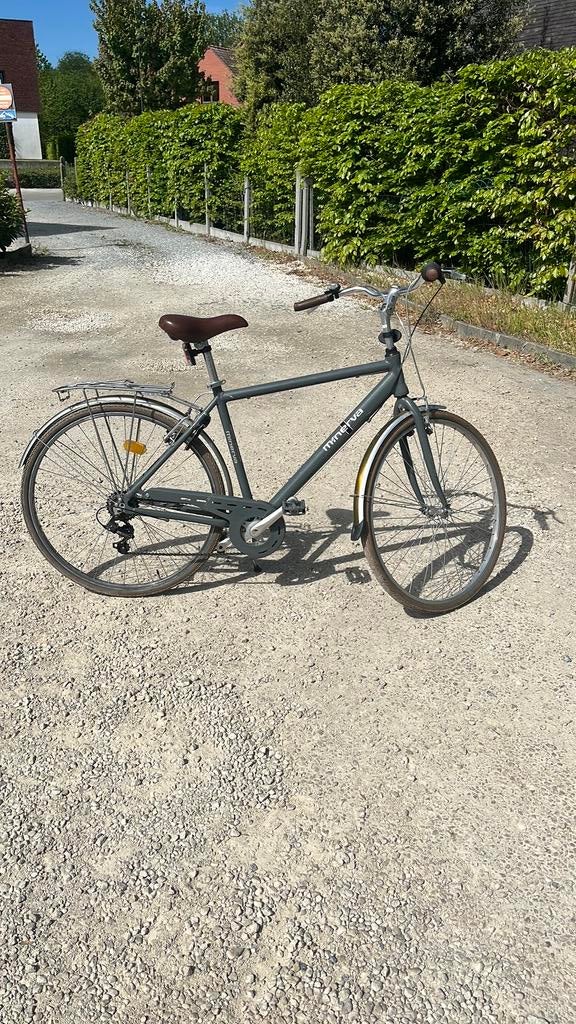 Herenfiets minerva, Fietsen en Brommers, Velgrem, Versnellingen, Zo goed als nieuw, Ophalen
