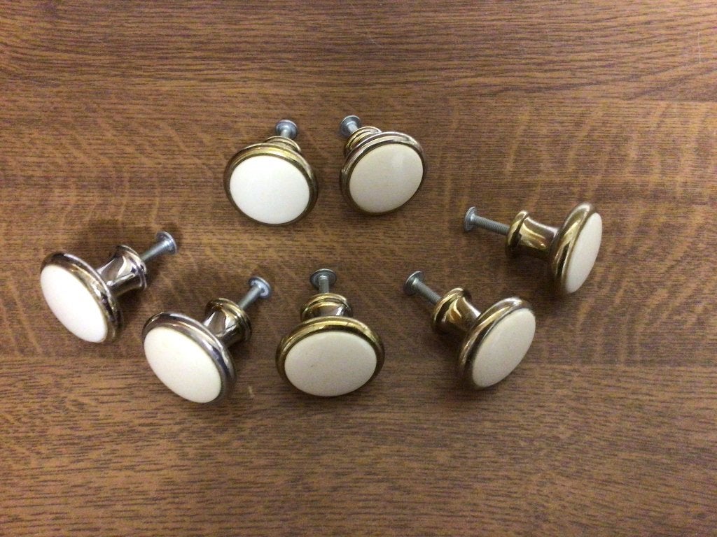 Lot de 7 Poignées de portes meubles, Enlèvement, Utilisé