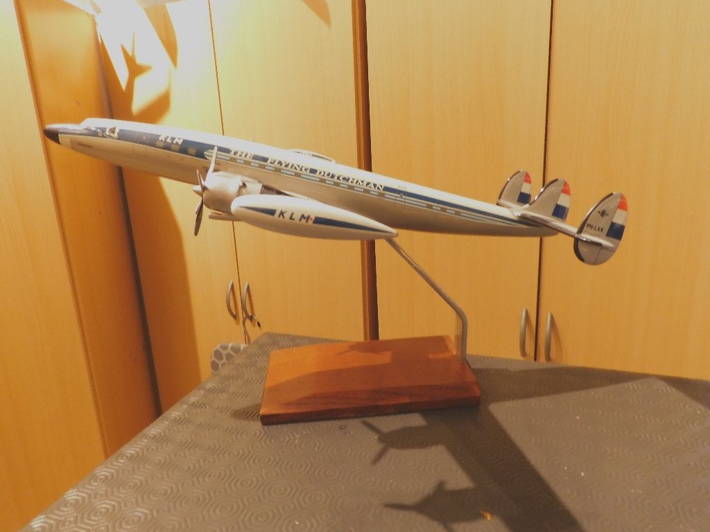 KLM Lockheed Constellation, Verzenden, Zo goed als nieuw, Schaalmodel