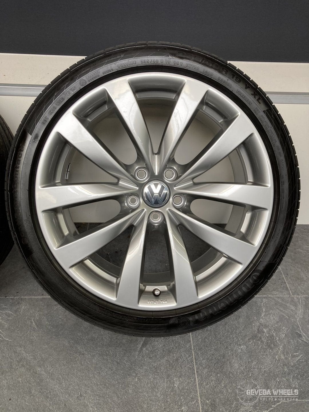 19” originele Volkswagen Passat B7 B8 velgen + banden 5x112, Auto-onderdelen, 19 inch, Gebruikt, -, -