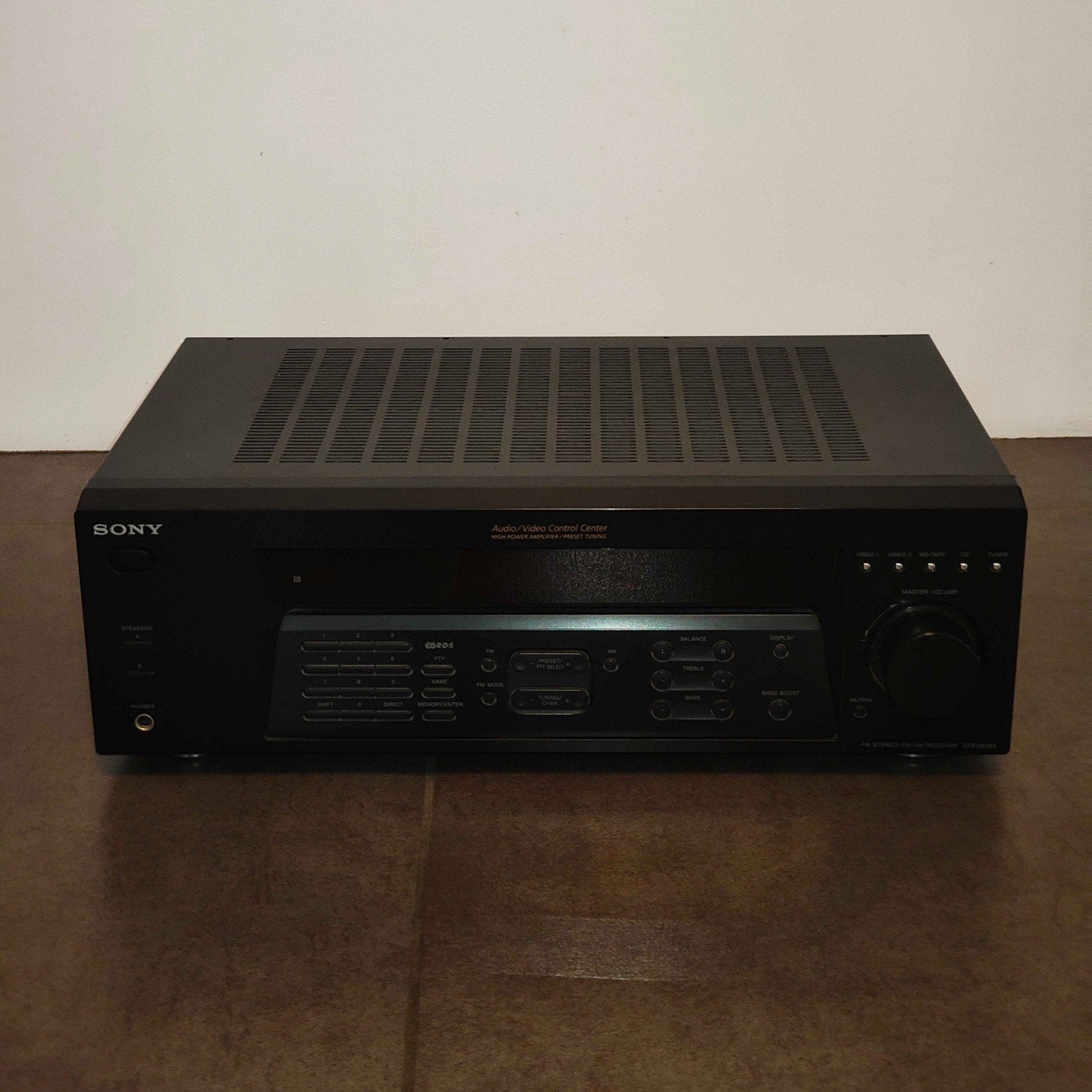 Sony STR-DE185 Stereo Versterker, Audio, Tv en Foto, Versterkers en Ontvangers, Ophalen, Zo goed als nieuw, Sony, 120 watt of meer