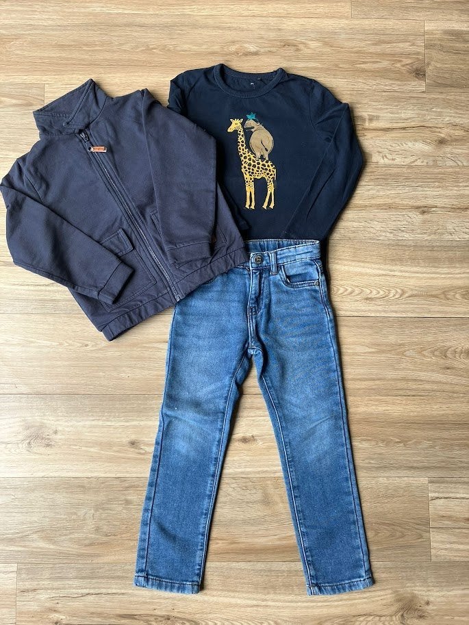 Set jongens 116, Kinderen en Baby's, Kinderkleding | Maat 116, Ophalen of Verzenden