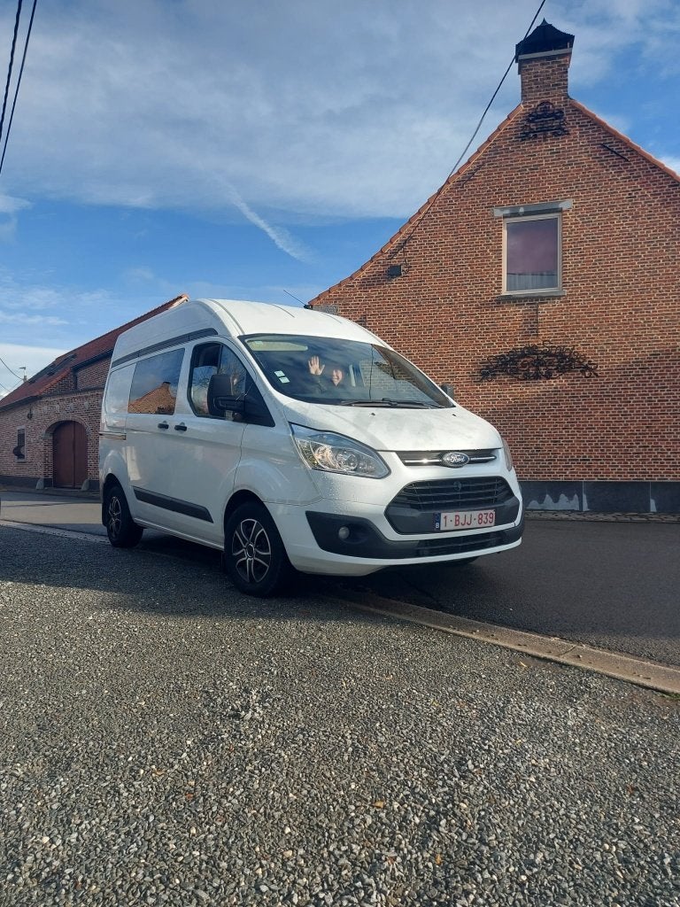 Ford Transit Custom L1 H2, Auto's, Ford, Voorwielaandrijving, Stof, Wit, Grijs