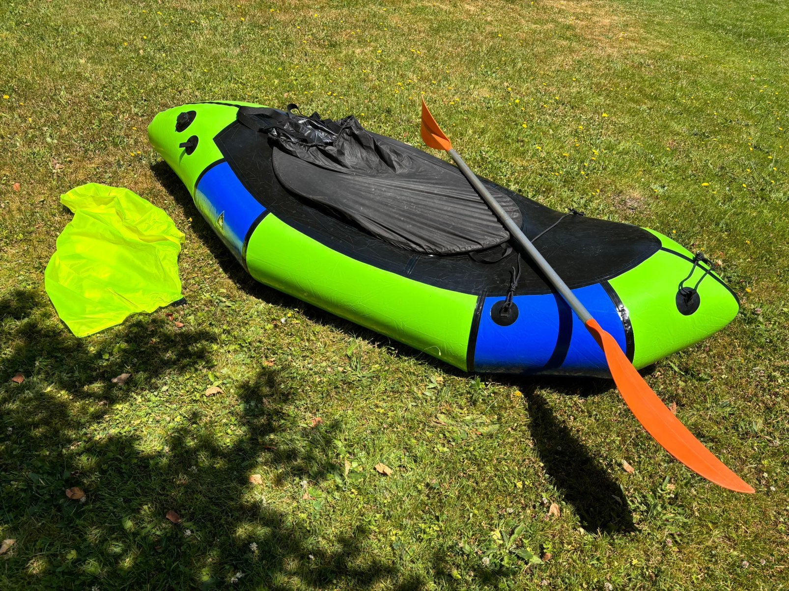 Packraft Alpacka Classic, Ophalen of Verzenden, Opblaasbaar, Gebruikt, 1-persoons