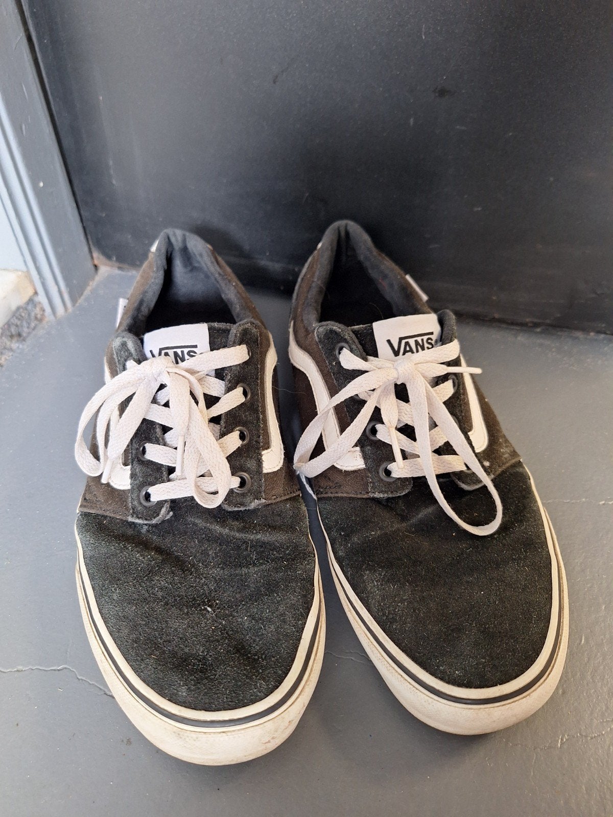 Vans zwart maat 44, Ophalen, Zwart