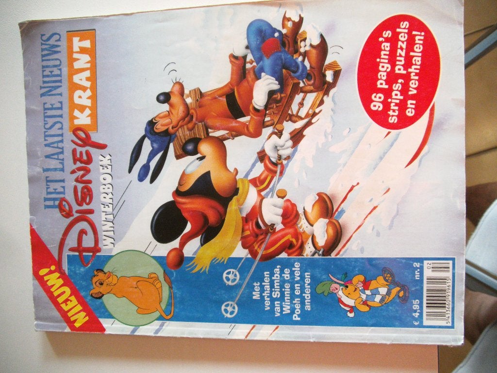 Het Laatste Nieuws Disneykrant 2004-2005 Winterboek, Verzamelen, Ophalen of Verzenden, Tijdschrift