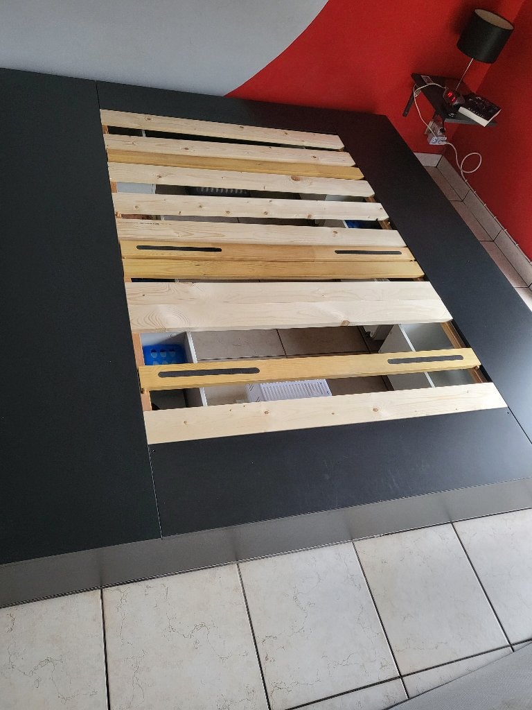 bed, Box, Enlèvement, Utilisé, 180 cm