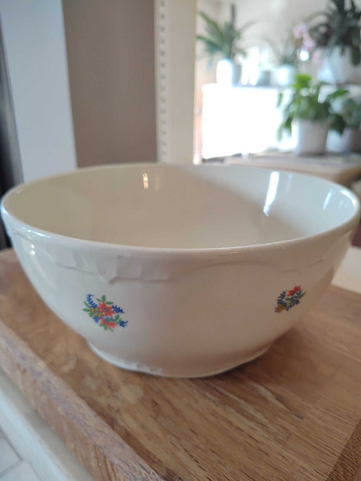 Villeroy & Bosh 1920 - 30 en blanc creme, Antiquités & Art, Enlèvement ou Envoi