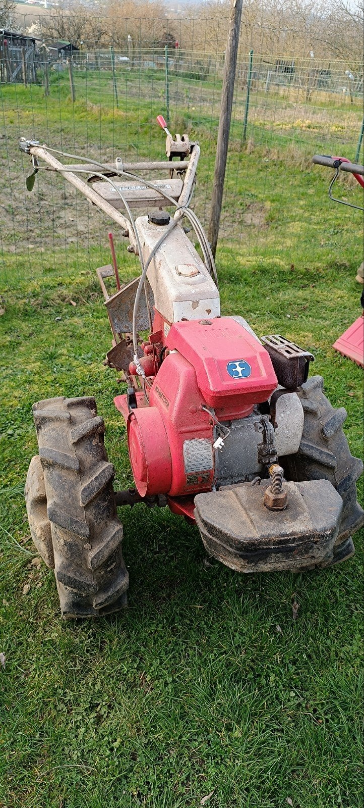 Motoculter mametora met ploeg en freesmessen, Enlèvement