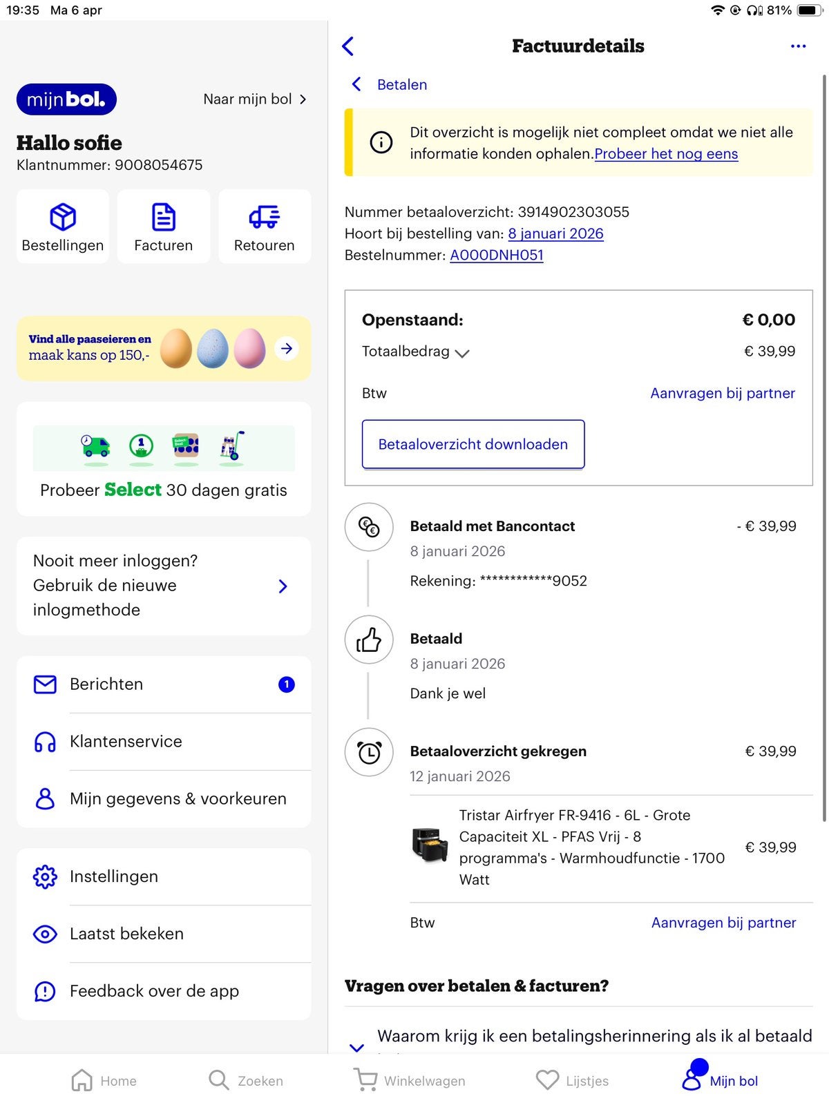 Damesfiets, Enlèvement ou Envoi, Comme neuf