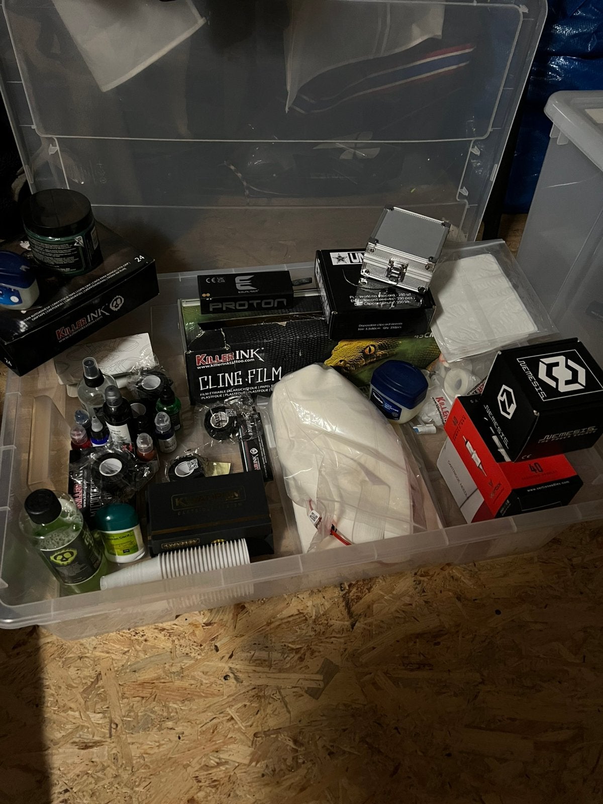 Complete tattoo set, Ophalen, Zo goed als nieuw