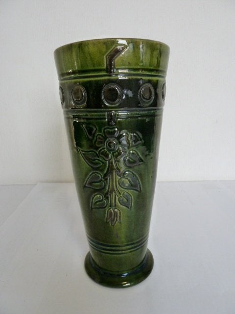 Keramiek/aardewerk Vaas Vlaams Aardewerk 24cm, Antiek en Kunst, Ophalen of Verzenden
