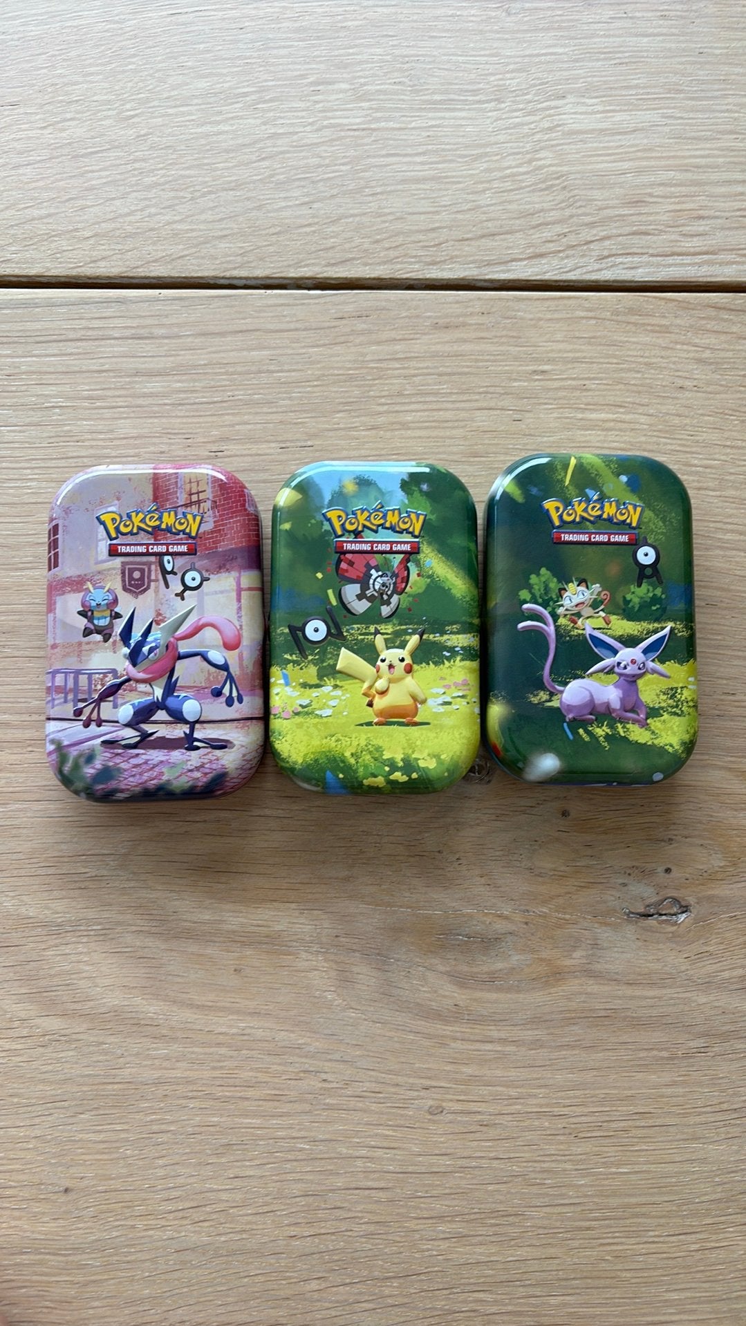 5 boîtes de conserve et autocollants (pas de paquets), Enlèvement ou Envoi, Neuf, Booster box, Foil