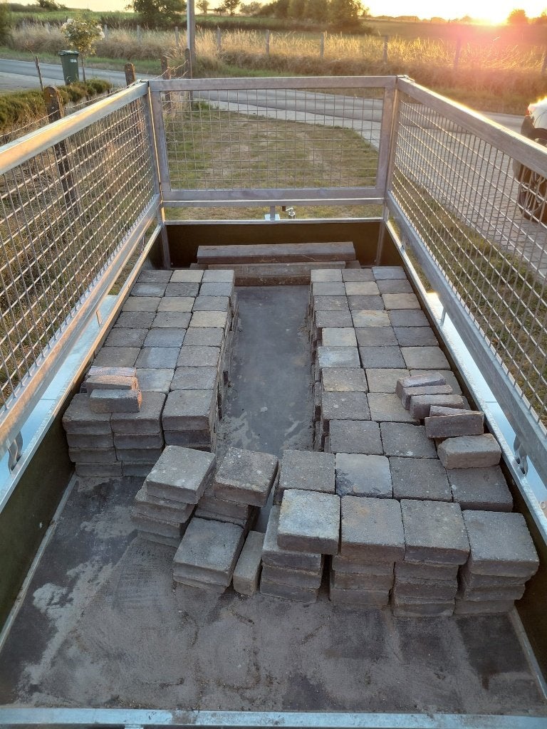 betonklinkers 15X15X6cm - 317 stuks - 7,13 m2, Tuin en Terras, Ophalen