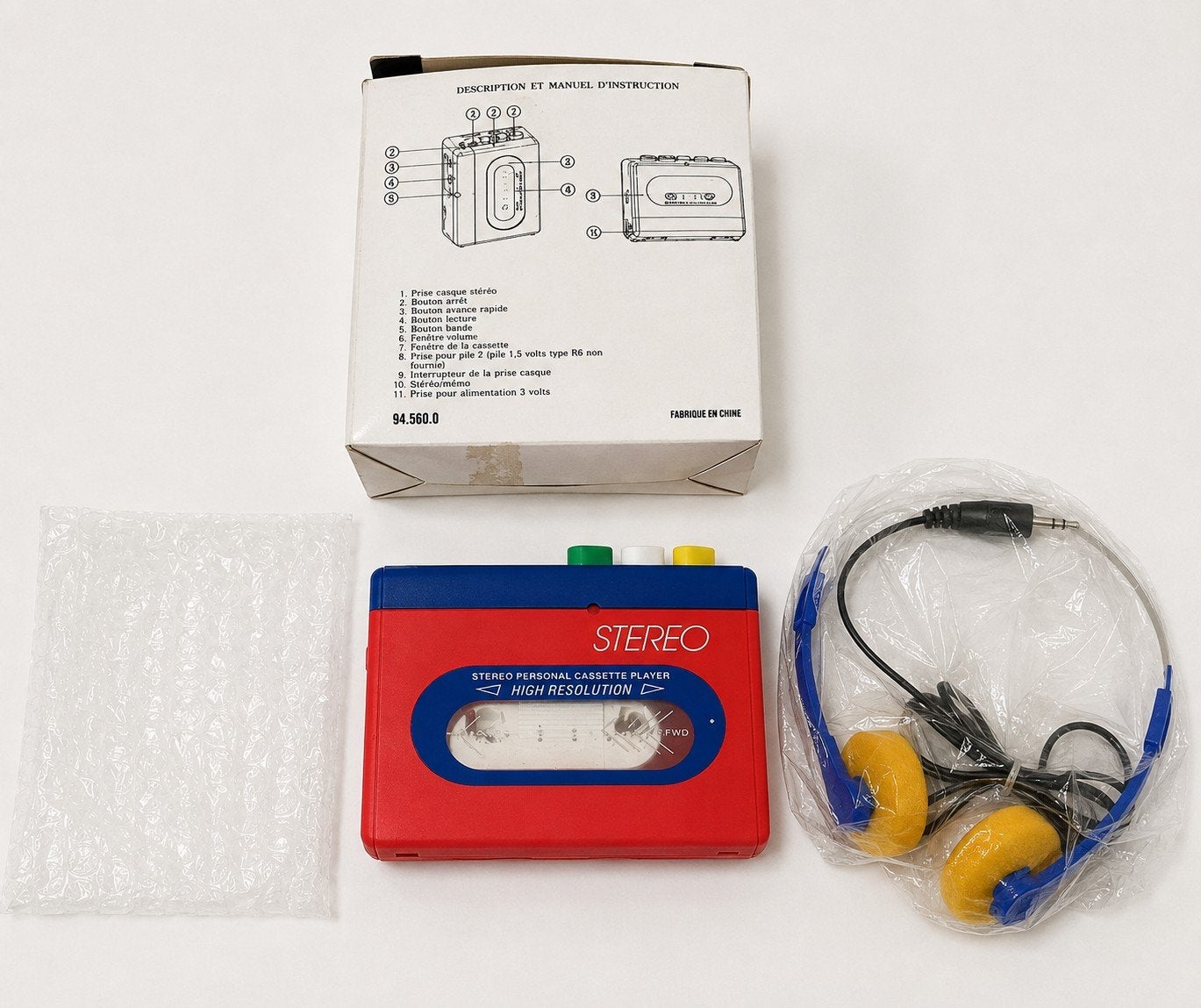 Walkman Stereo 80s, Enlèvement ou Envoi