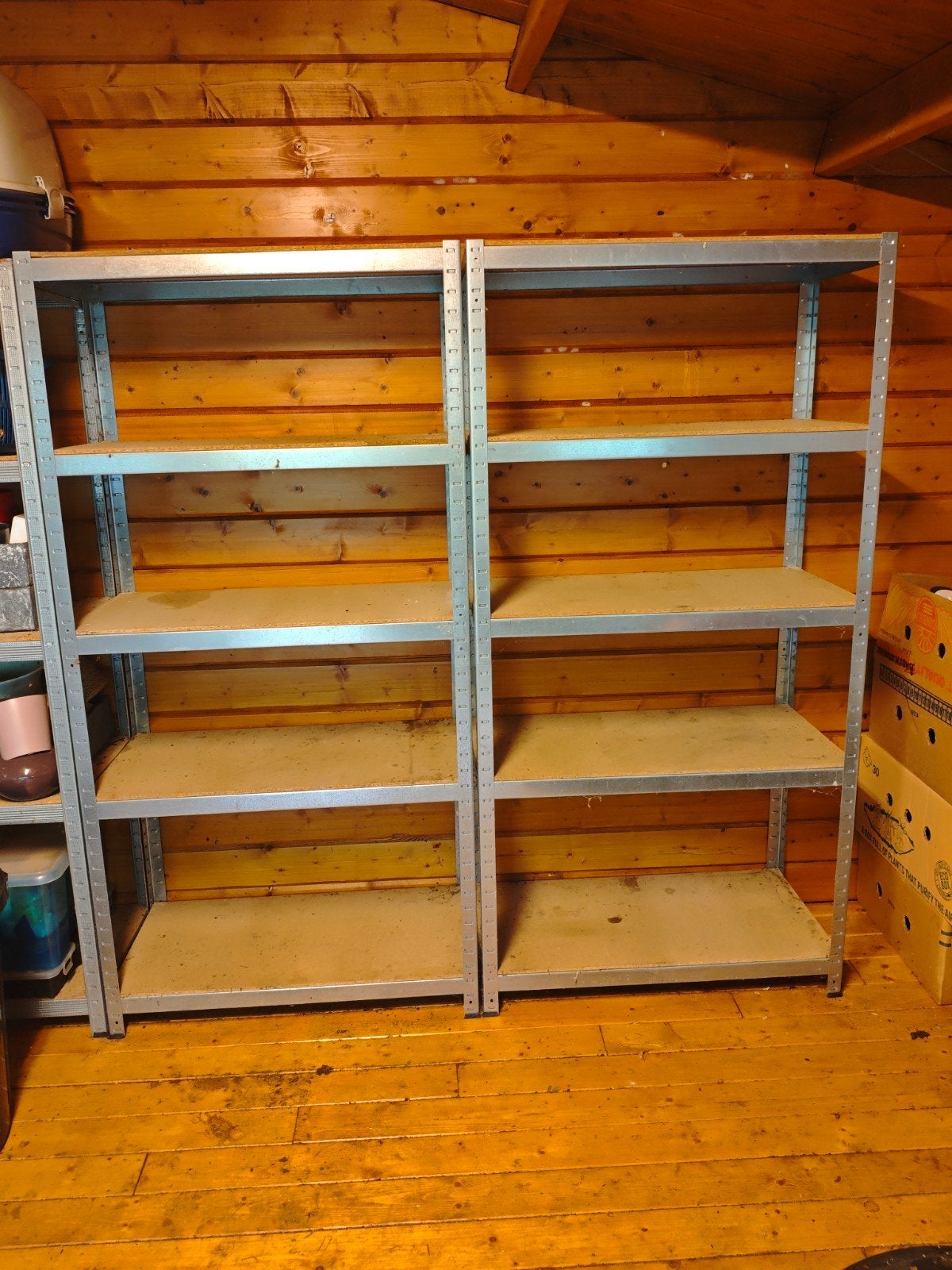 2x Stellingkast, Ophalen, Gebruikt