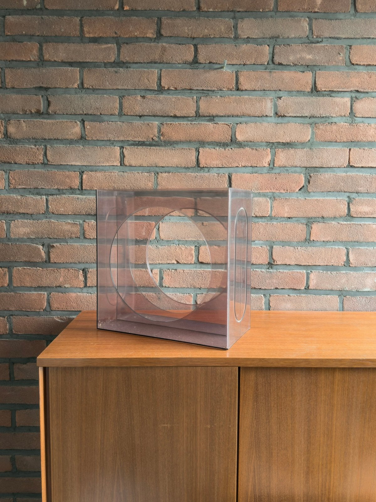 Vintage vinyl houder, Ophalen, Gebruikt