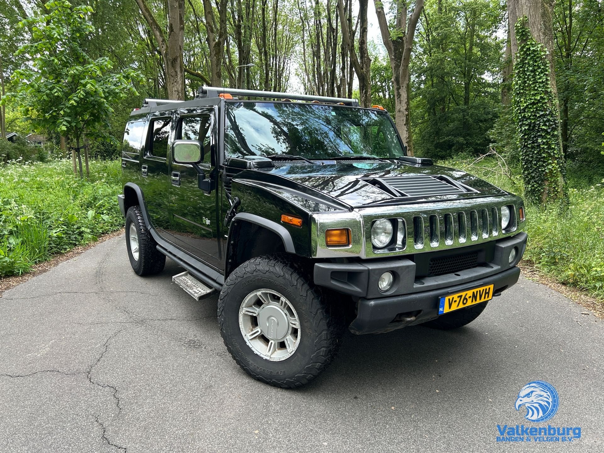 Hummer H2 6.0 V8 AUT 330 PK 2004 Zwart Youngtimer APK, Electronic Stability Program (ESP), Achat, Entreprise, Automatique