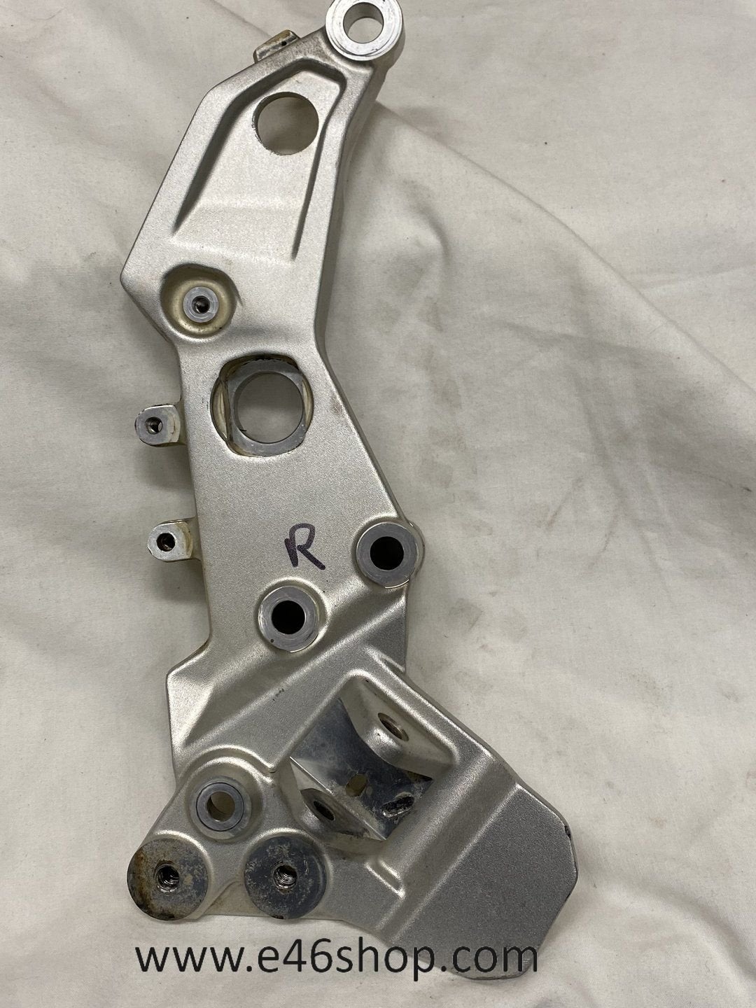VOETSTEUN SCHETSPLAAT RECHTS BMW F750GS  F850GS OE 467183931, Gebruikt, -, -, Ophalen of Verzenden