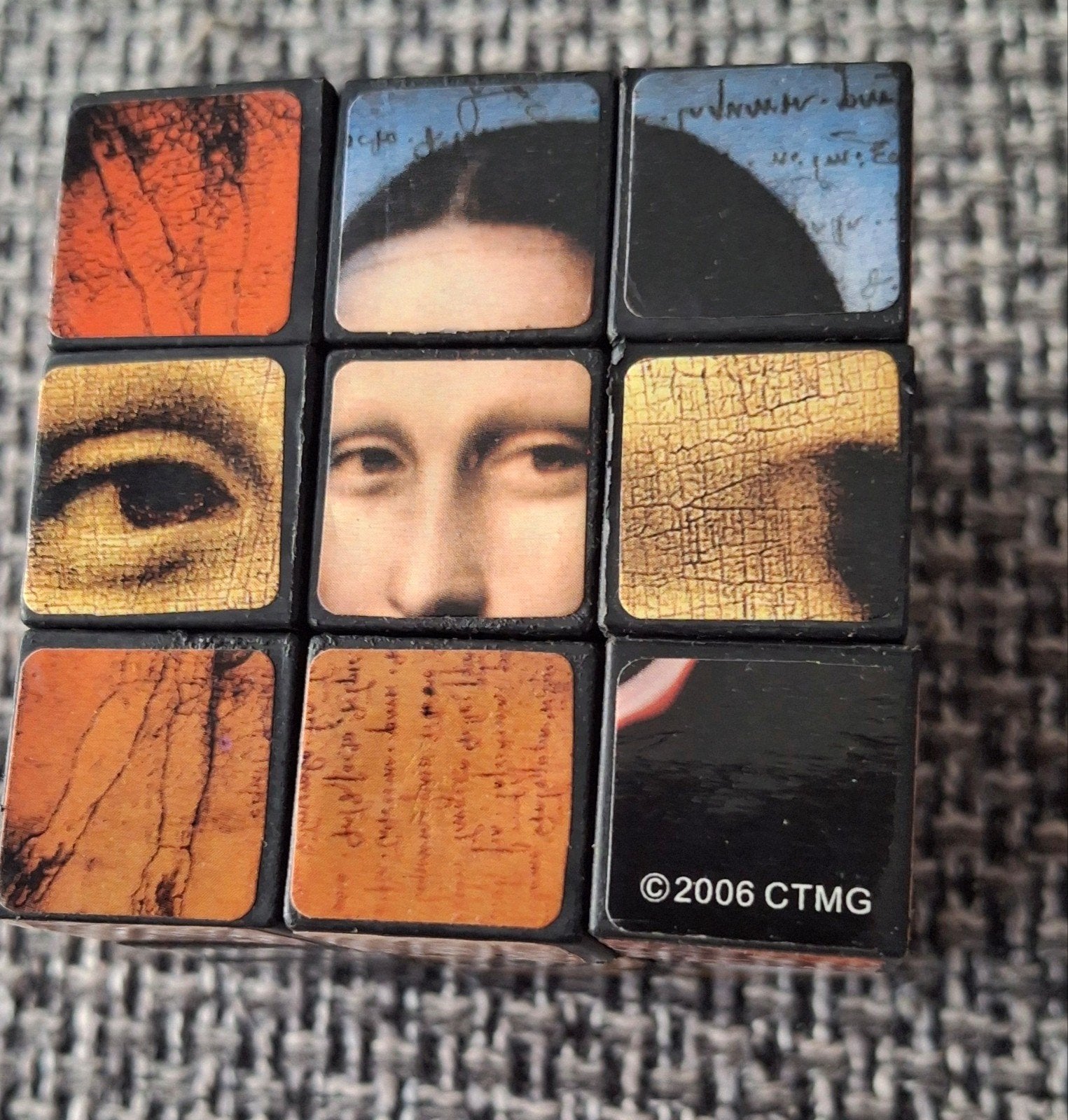 puzzel Rubik's Cube film The Davinci code 2006, Enlèvement ou Envoi, Comme neuf, Rubik's Cube ou Puzzle 3D