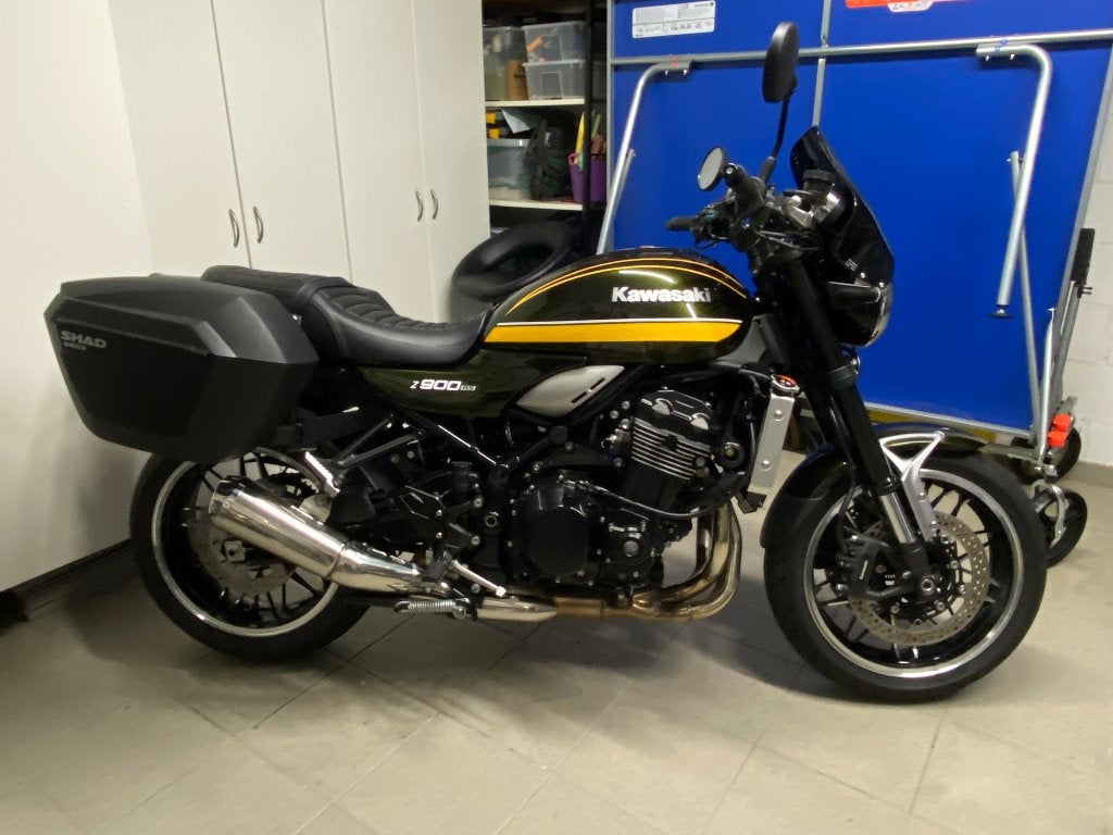 Montageset voor Shad SH23 zijkoffers op Kawasaki Z900RS, Motos, Enlèvement, Utilisé